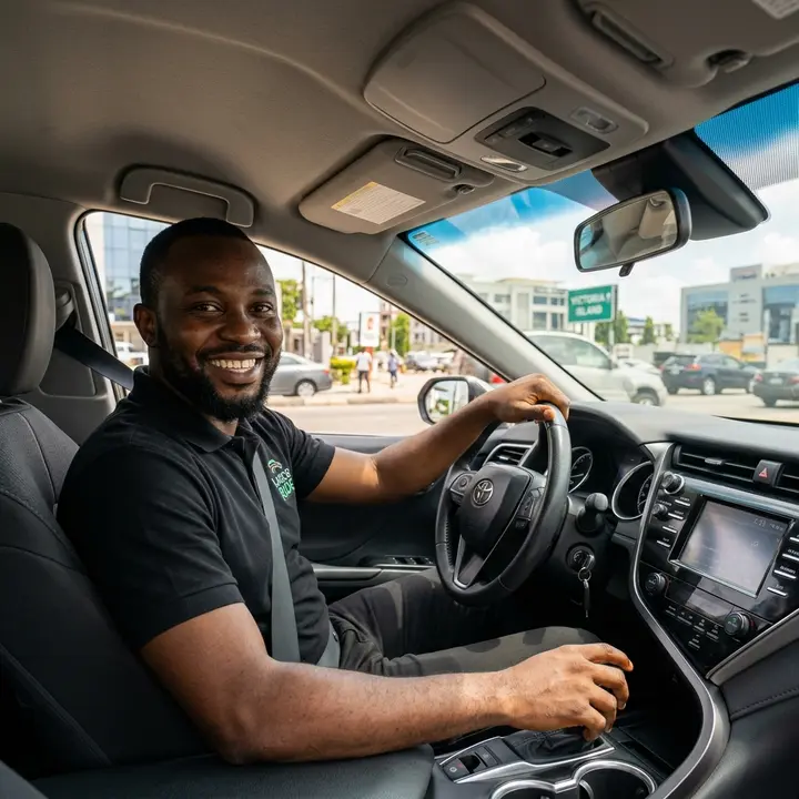 Driver available for hire on HandLancer in Nigeria