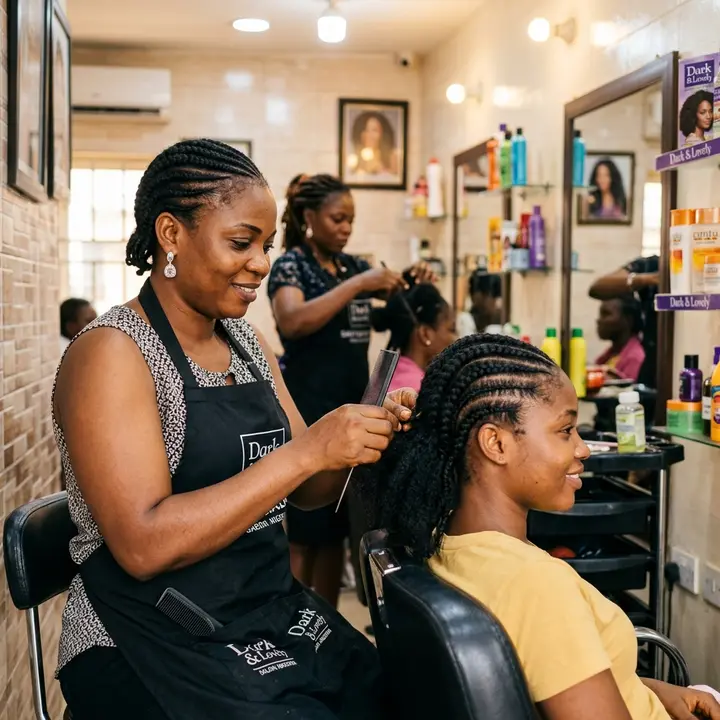 Hairdresser available for hire on HandLancer in Nigeria