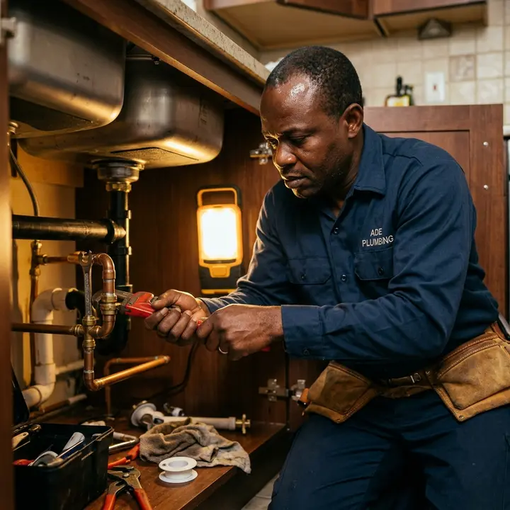 Plumber available for hire on HandLancer in Nigeria